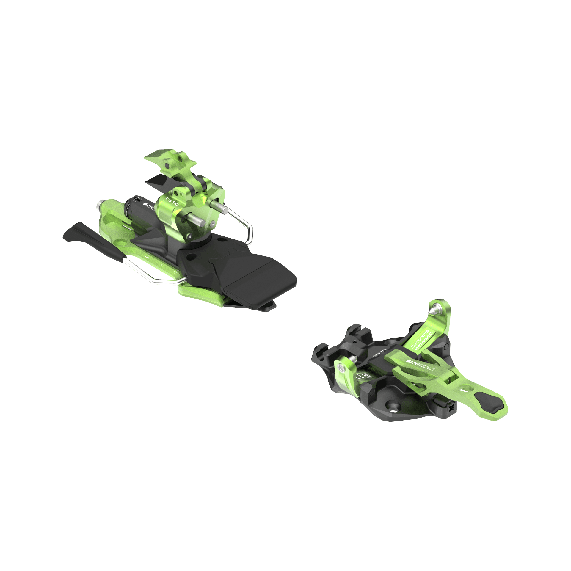 ATK Raider 13 Evo Touring Binding Ski Bindings - Touring Bindings - Freeride ATK 86 Green