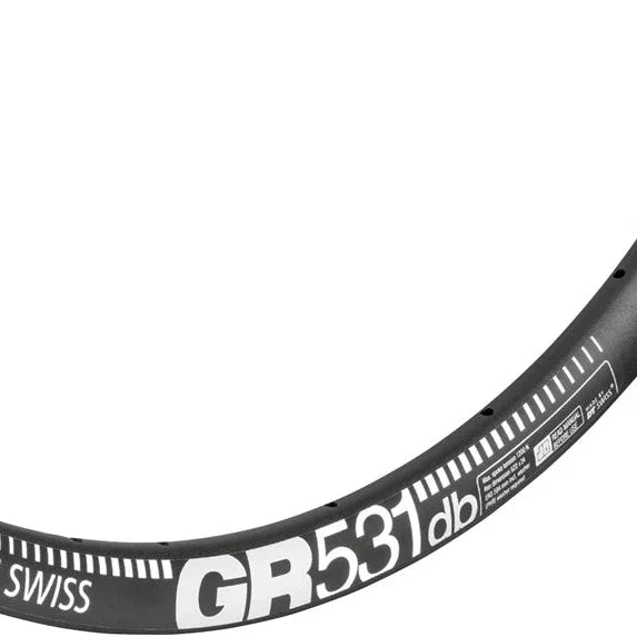 DT Swiss GR 531 Rim - 700, Disc, 24h, Black Cycling Parts - Wheels - Rim - Rim DT Swiss Default Title