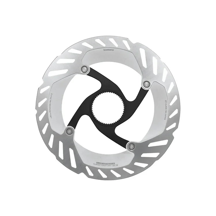 Shimano GRX RT-CL800 S Disc Brake Rotor with Lockring - 160mm, CenterLock, Silver Cycling Parts - Brake - Disc Brake Rotors Shimano
