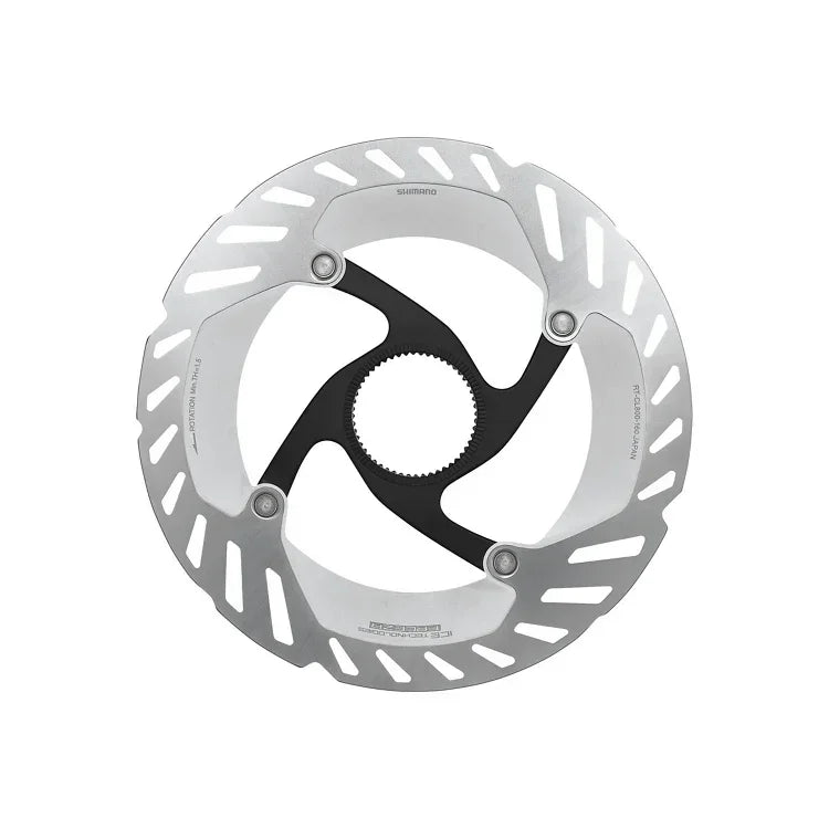 Shimano GRX RT-CL800 S Disc Brake Rotor with Lockring - 160mm, CenterLock, Silver Cycling Parts - Brake - Disc Brake Rotors Shimano