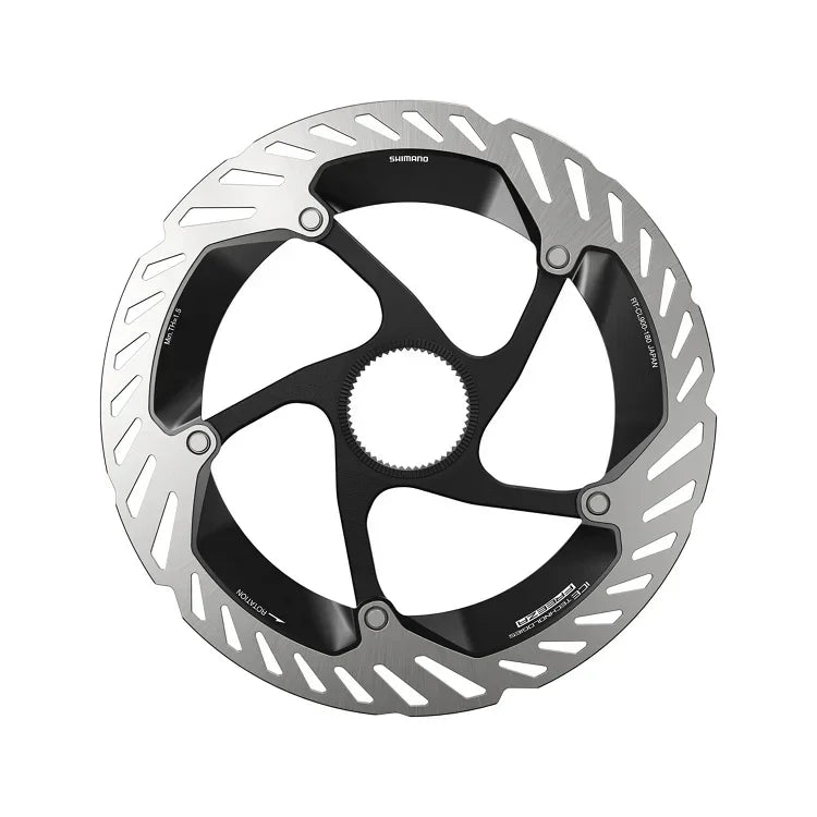 Shimano Dura-Ace RT-CL900 M Disc Brake Rotor with Lockring - 180mm, CenterLock, Silver Cycling Parts - Brake - Disc Brake Rotors Shimano