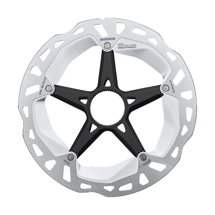 Shimano Rotor, RT-MT800, M 180MM, W/ Lock Ring Cycling Parts - Brake - Disc Brake Rotors Shimano