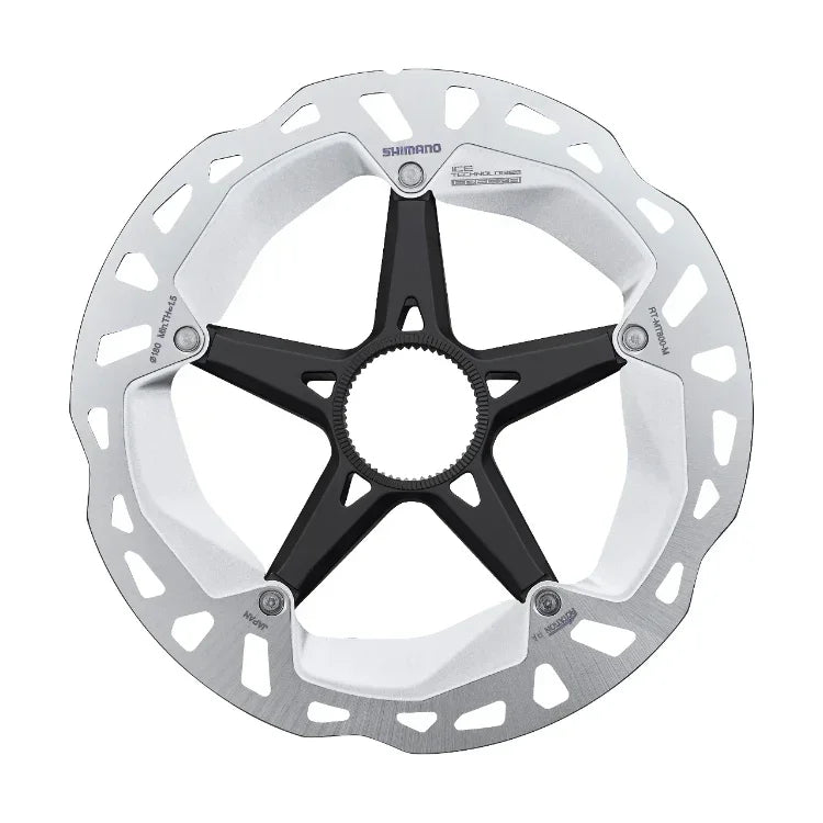 Shimano Rotor, RT-MT800, M 180MM, W/ Lock Ring Cycling Parts - Brake - Disc Brake Rotors Shimano