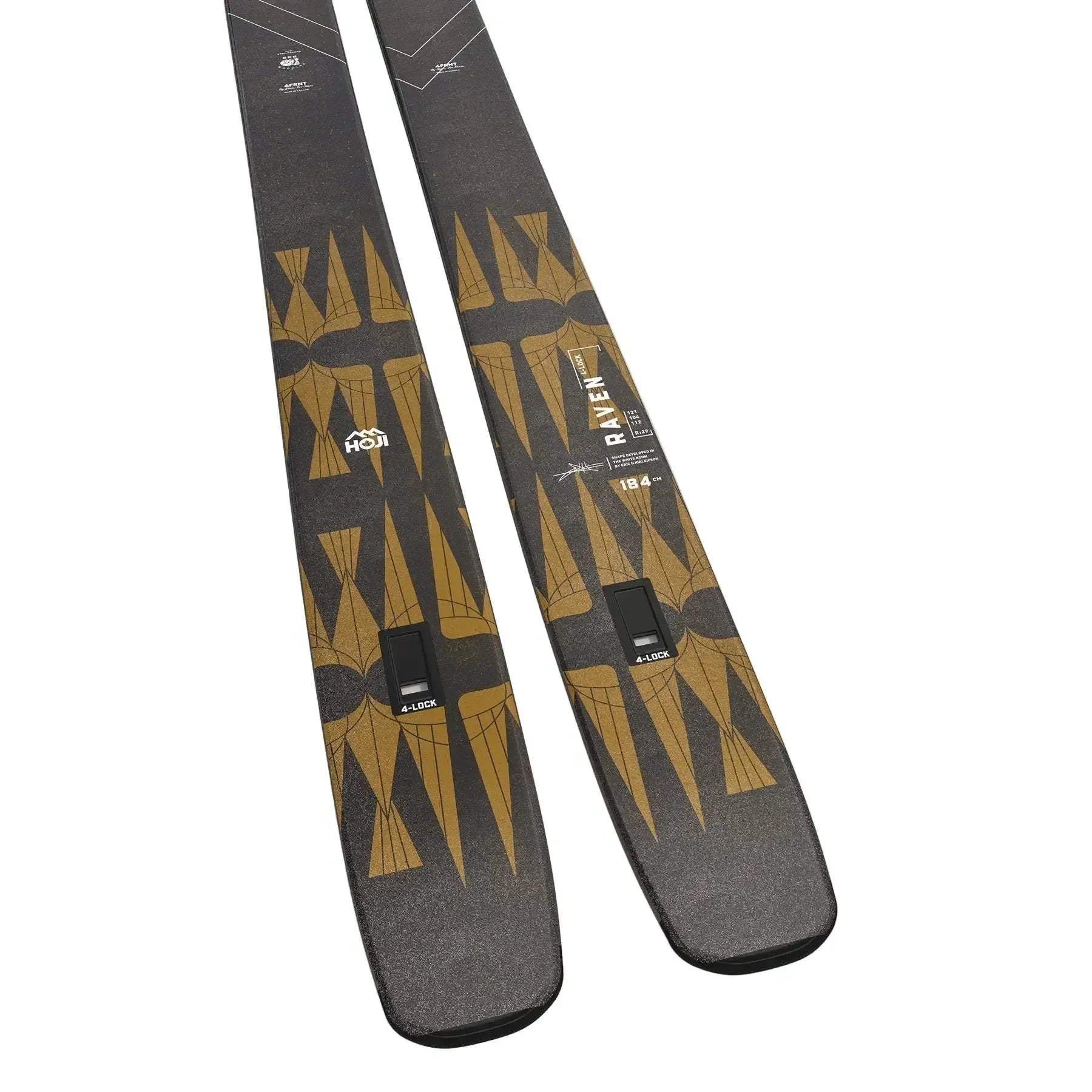 4FRNT Raven Alpine Touring Ski Skis - Touring Skis - Freeride - Mens-Unisex 4FRNT Skis