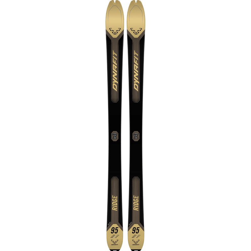 Dynafit Ridge 95 Touring Ski Skis - Touring Skis - Ski Mountaineering - Mens Dynafit 160 Black Out/Gold