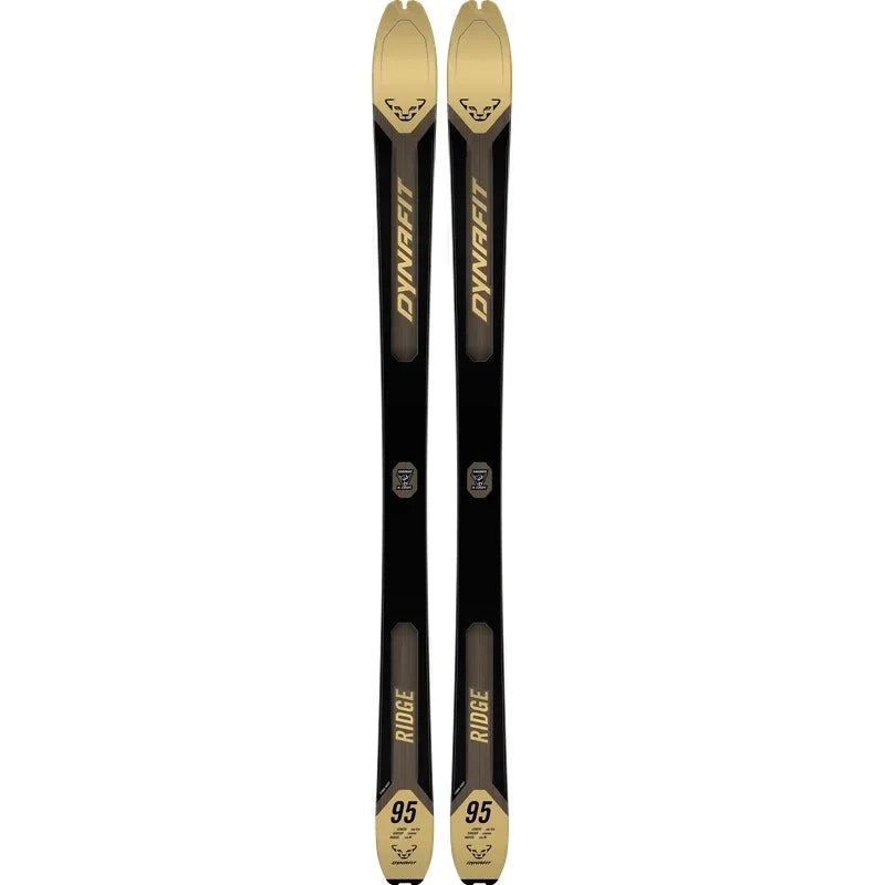 Dynafit Ridge 95 Alpine Touring Ski Skis - Touring Skis - Ski Mountaineering - Mens-Unisex Dynafit 160 Black Out/Gold
