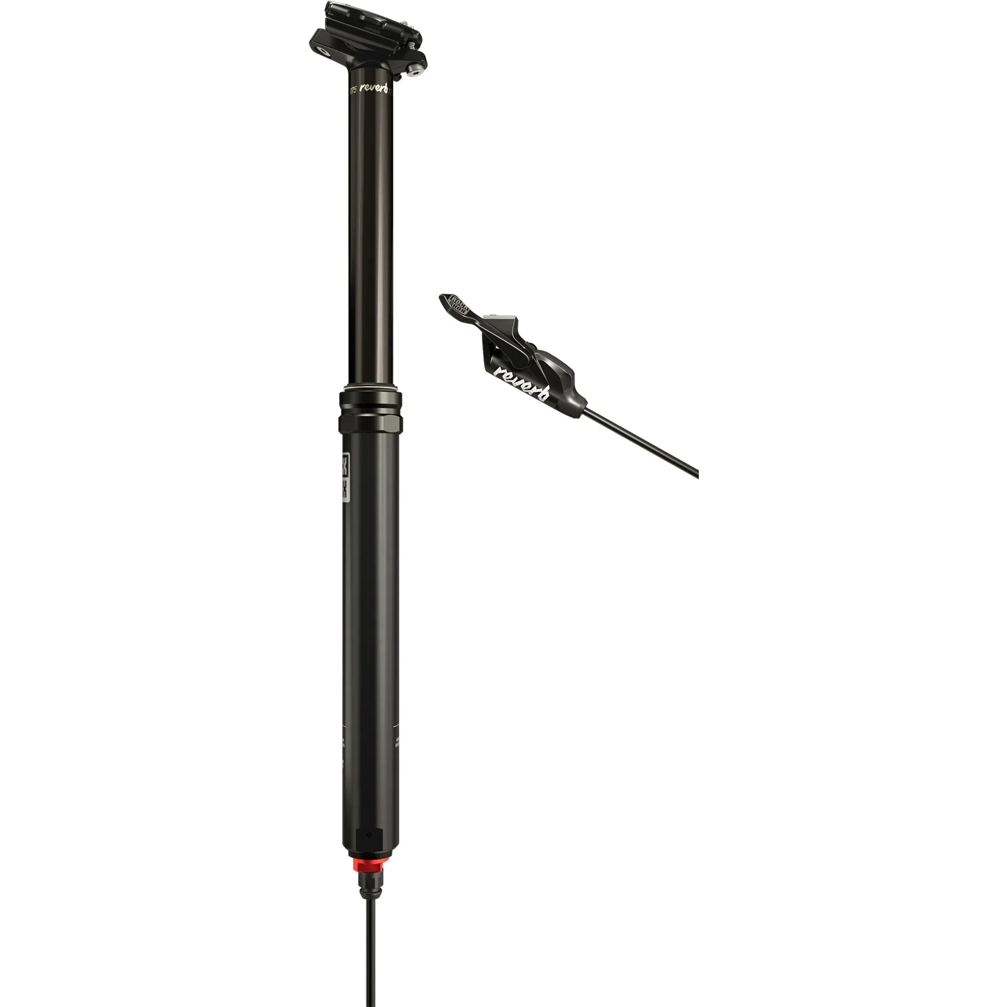 Rockshox Reverb Stealth - 1X Remote (Left/Below) 31.6mm 175mm Travel 2000mm (includes bleed kit, fluid, Torx tool, barb & Discrete clamp) C1 Cycling Parts - Seatpost - Drop seatpost RockShox Default Title