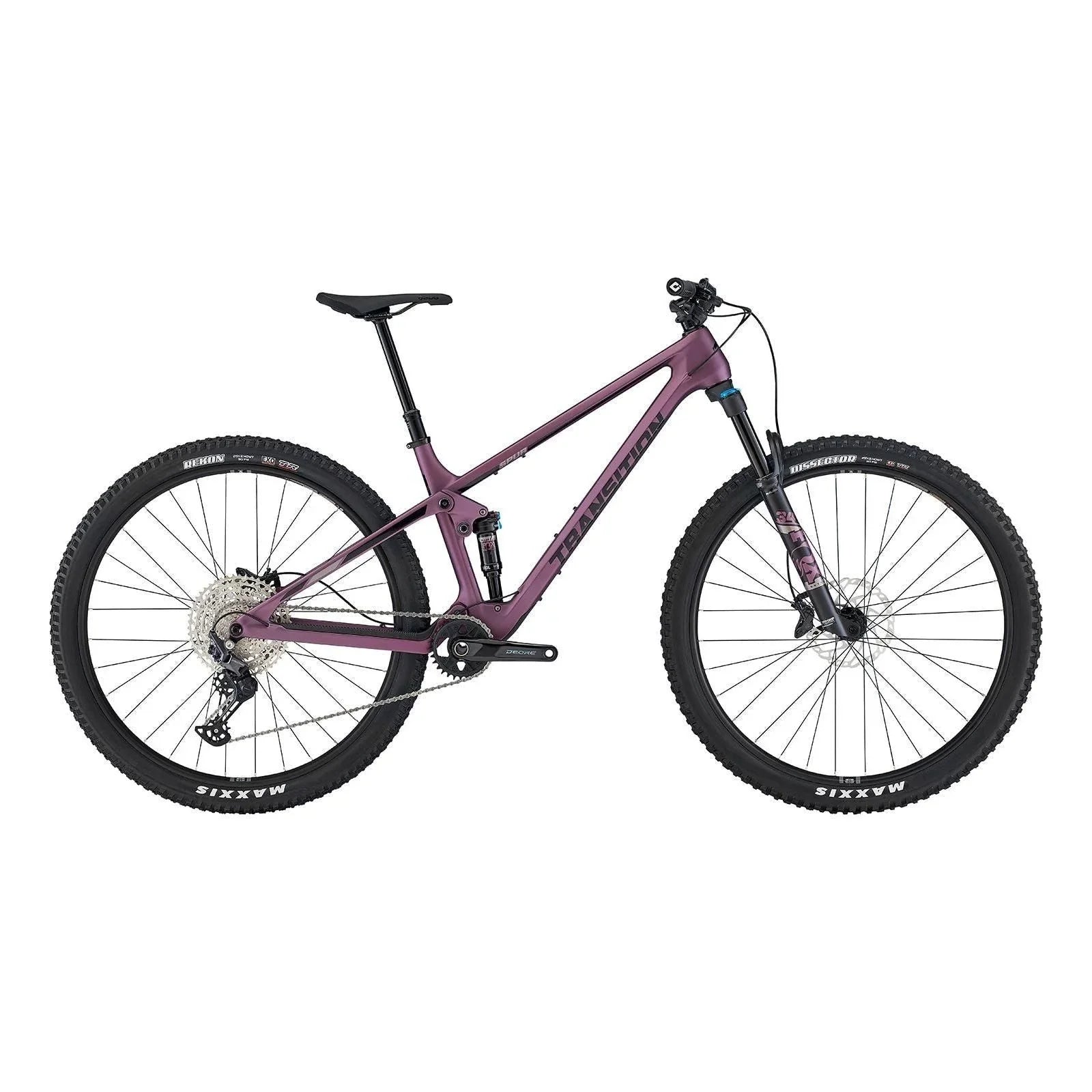 Transition Spur - Carbon - Deore - Large (Blackberry) Bicycle - Mountain - Trail Transition