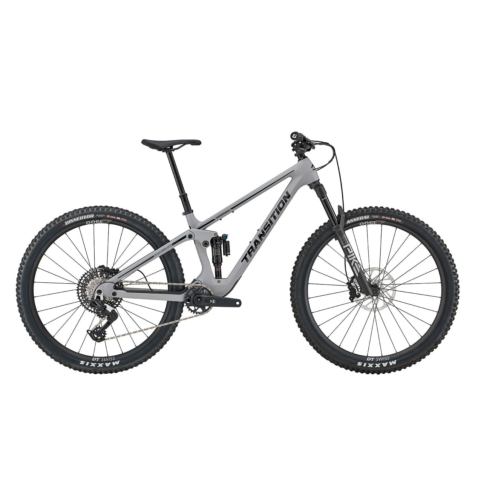 Transition Smuggler Carbon Eagle 90 Bicycle - Mountain - Trail Transition Small Slab Grey