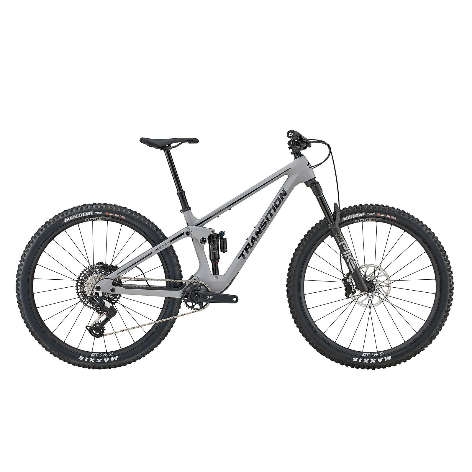 Transition Smuggler Carbon Eagle 90 Bicycle - Mountain - Trail Transition Small Slab Grey