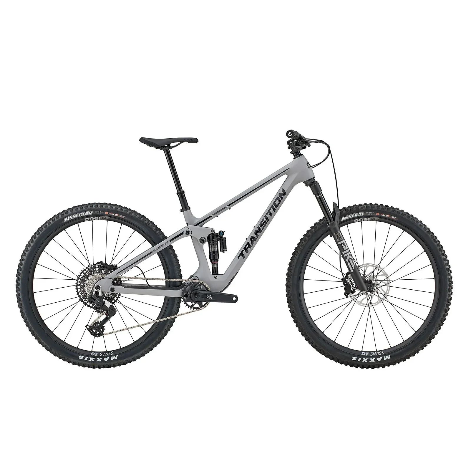 Transition Smuggler Carbon Eagle 90 Bicycle - Mountain - Trail Transition Small Slab Grey