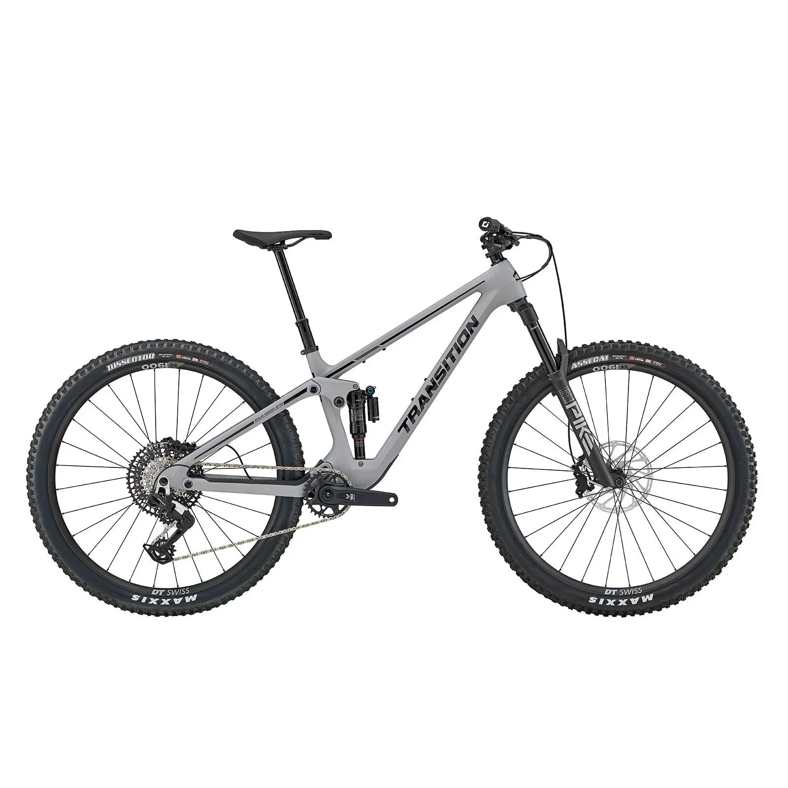 Transition Smuggler Carbon Eagle 90 Bicycle - Mountain - Trail Transition Small Slab Grey