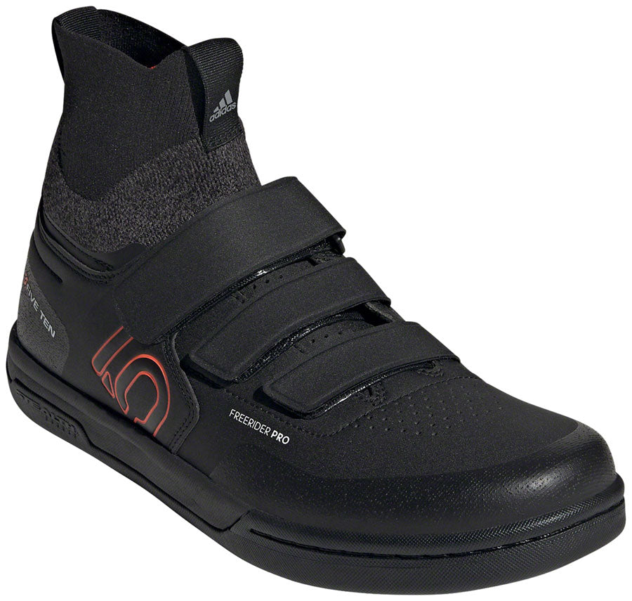 Five Ten Freerider Pro Mid VCS Flat Shoes - Men's, Black, 12 - three-quarter