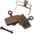 SRAM Disc Brake Pads - Organic Compound, Aluminum Backed, Quiet/Light, For Level, Elixir, and 2-Piece Road Cycling Parts - Brake - Disc Brake Pads SRAM