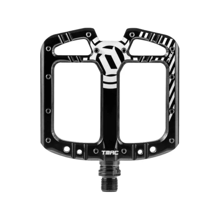 Deity TMAC Pedals - Platform Aluminum 9/16" Cycling Parts - Pedal - Mountain Flat Pedal Deity Components Black