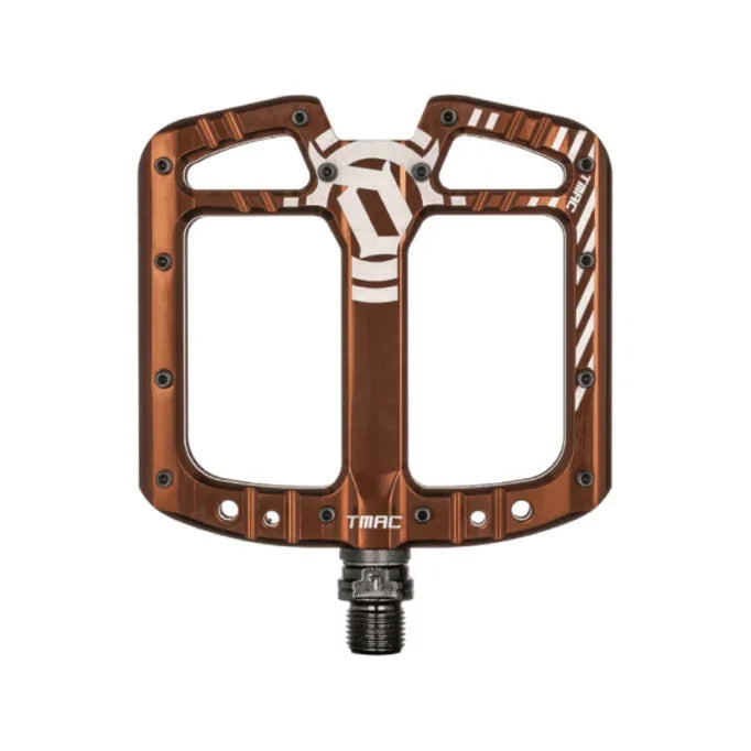 Deity TMAC Pedals - Platform Aluminum 9/16" Cycling Parts - Pedal - Mountain Flat Pedal Deity Components Bronze