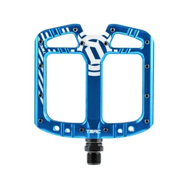 Deity TMAC Pedals - Platform Aluminum 9/16" Cycling Parts - Pedal - Mountain Flat Pedal Deity Components Blue