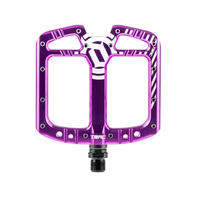 Deity TMAC Pedals - Platform Aluminum 9/16" Cycling Parts - Pedal - Mountain Flat Pedal Deity Components Purple