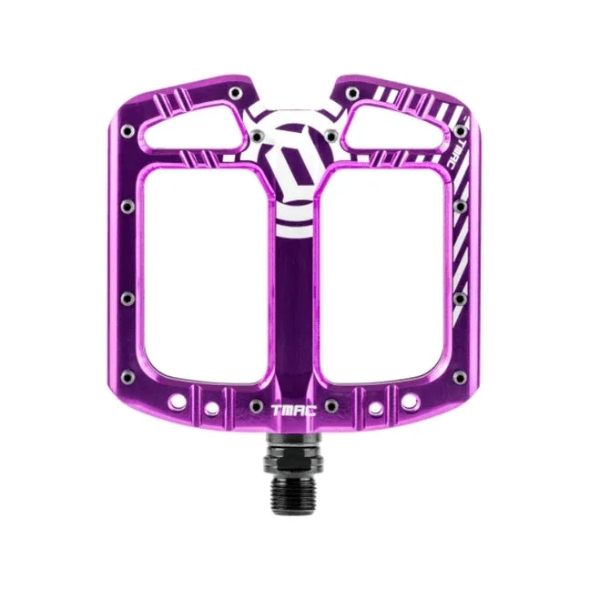 Deity TMAC Pedals - Platform Aluminum 9/16" Cycling Parts - Pedal - Mountain Flat Pedal Deity Components Purple