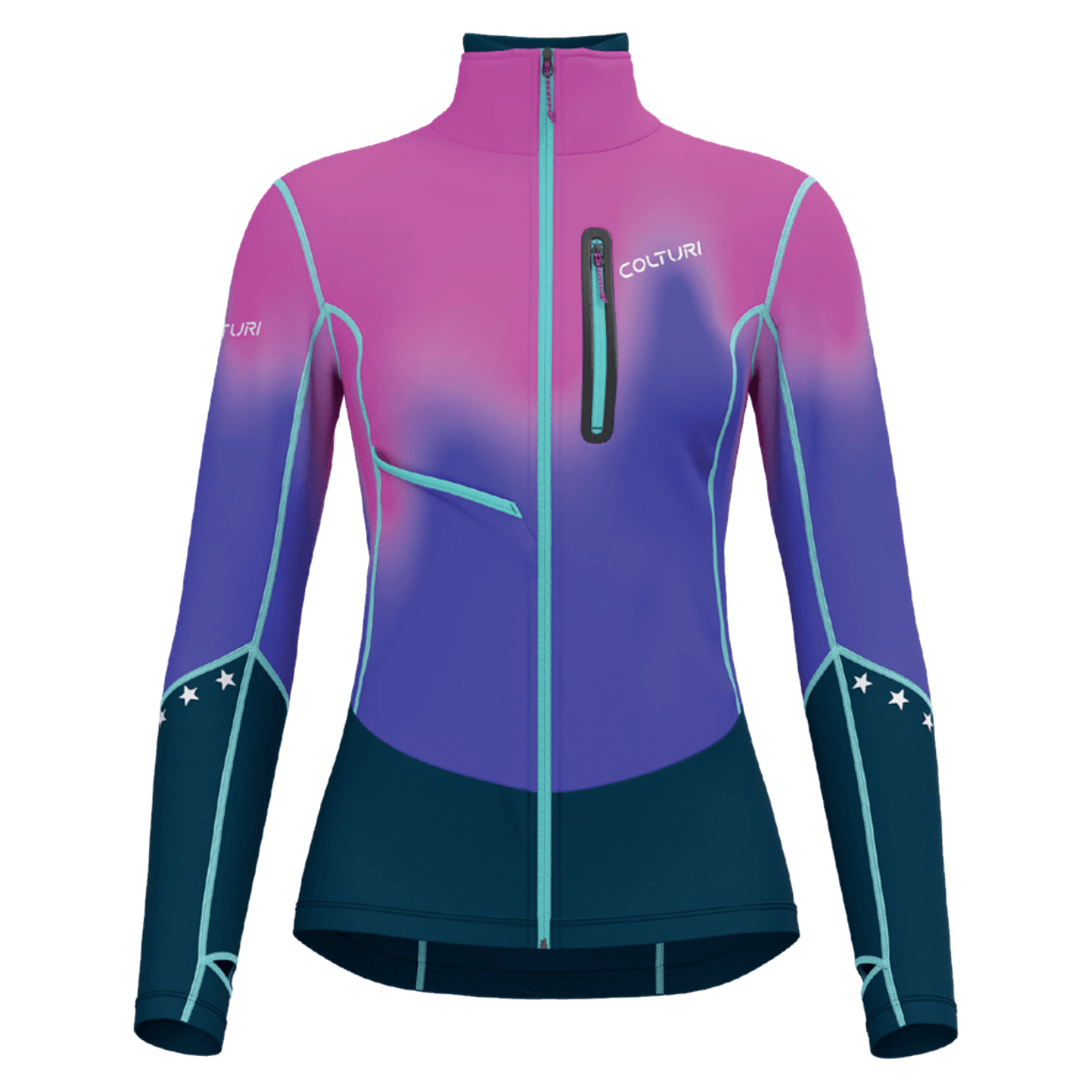 Colturi W Oxygen Printed Winter Apparel - Winter Apparel Womens Mid Layer Top Colturi Medium Early