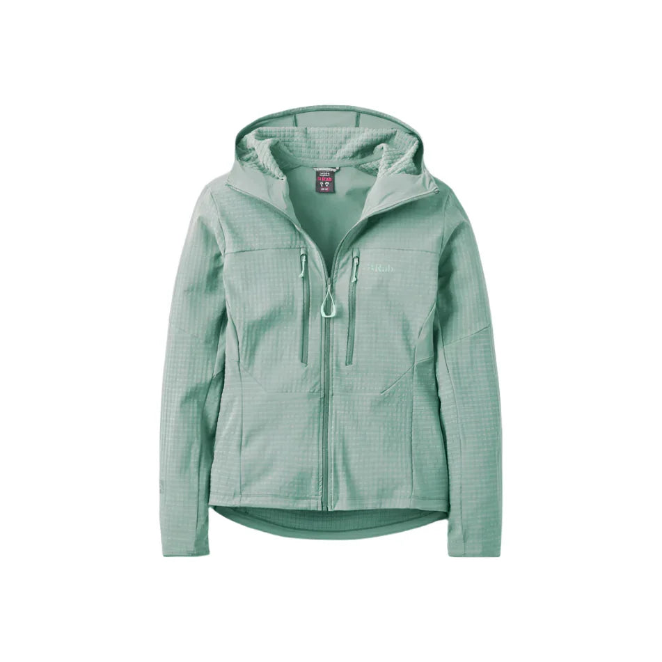 Rab W Ascendor Pro Hoody Winter Apparel - Winter Apparel Womens Softshell Top Rab
