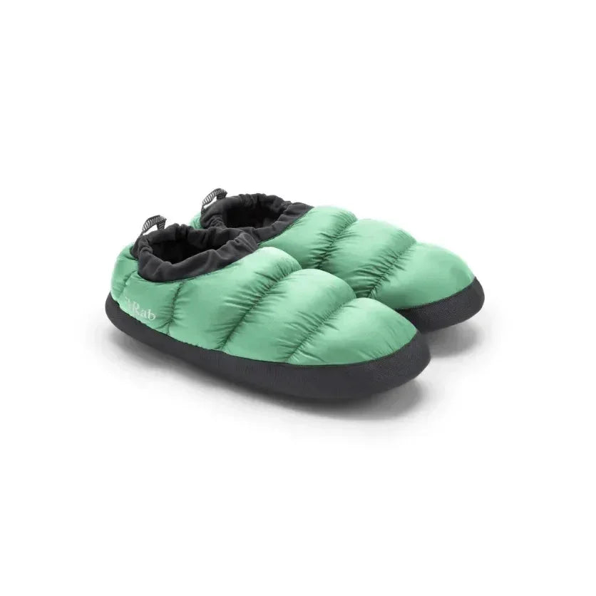 Rab Down Hut Slipper Winter Apparel - Socks Rab XSmall Dark Fig Green