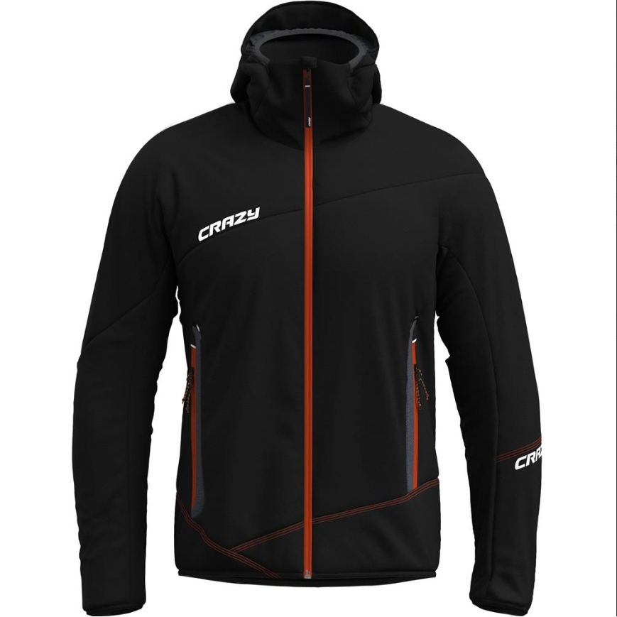 Crazy M Neutron Jacket Winter Apparel - Winter Apparel Mens Insulated Top Crazy XLarge Brick-Black