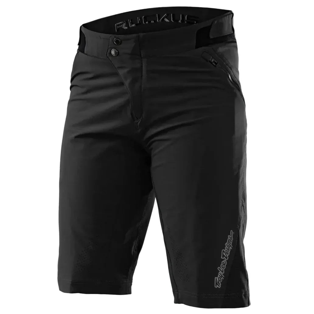 Troy Lee M Ruckus Short Shell Cycling Apparel - Mens - Shorts - mountain shorts Troy Lee Designs 34 Black