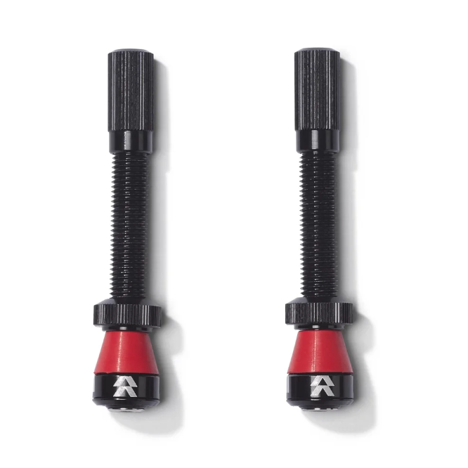 Reserve Wheels Reserve Fillmore Tubeless Valves - 70mm, Black, Pair Cycling Parts - Valve extender-adapter Reserve Wheels