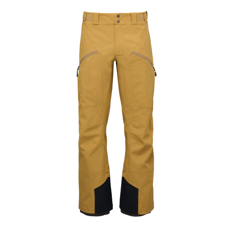 Black Diamond M Recon Stretch Pants Winter Apparel - Winter Apparel Mens Hardshell Bottom Black Diamond Extra Large Flax