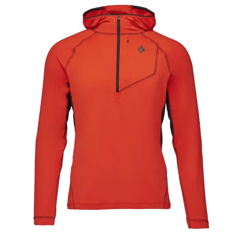 Black Diamond M Alpenglow Pro Hoody Summer Apparel - Mens - Tops Black Diamond Extra Large Octane