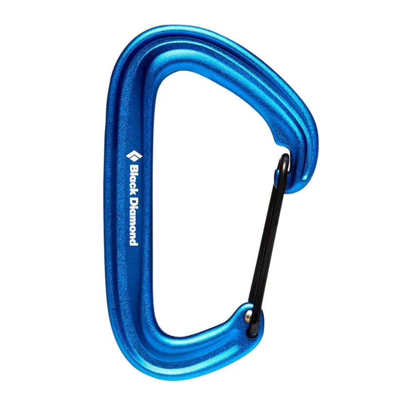 Black Diamond Litewire Carabiner Summer Gear - Climbing Gear Black Diamond Blue