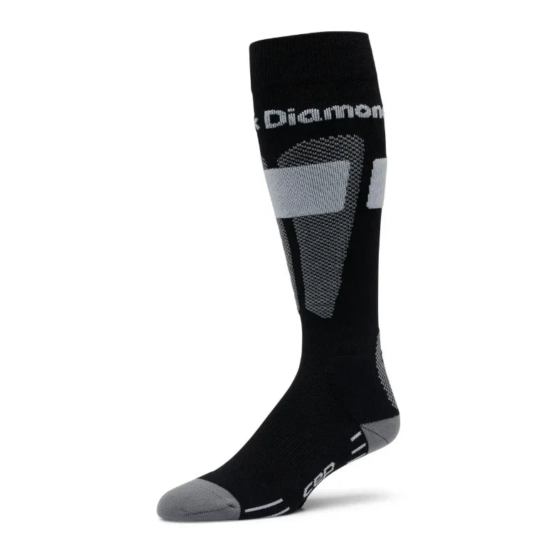 Black Diamond BD Merino Compression Ski Socks Winter Apparel - Socks Black Diamond Extra Large Black