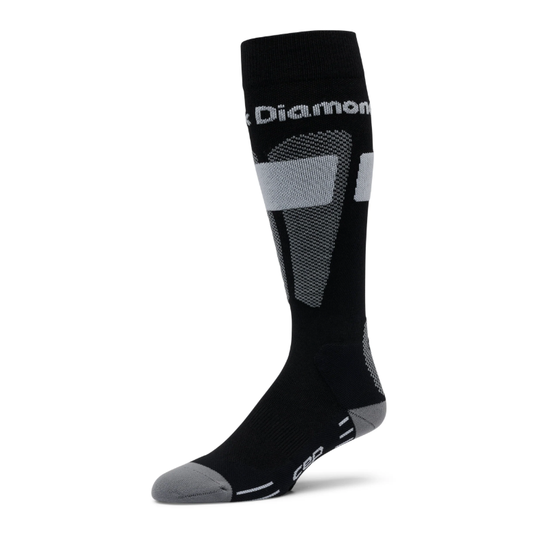 Black Diamond BD Merino Compression Ski Socks Winter Apparel - Socks Black Diamond Extra Large Black