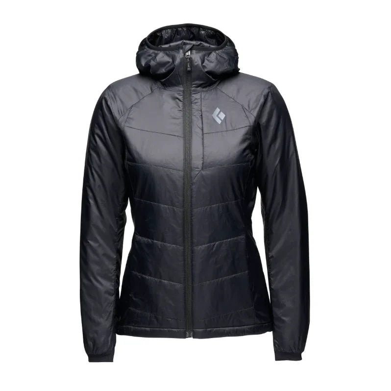 Black Diamond W Solution 2.0 Hoody Winter Apparel - Winter Apparel Womens Insulated Top Black Diamond