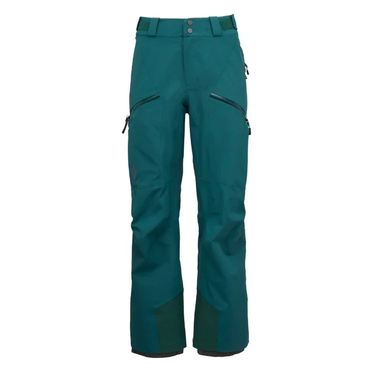 Black Diamond W Recon Stretch Pants Winter Apparel - Winter Apparel Womens Hardshell Bottom Black Diamond Extra Large Deep Woods