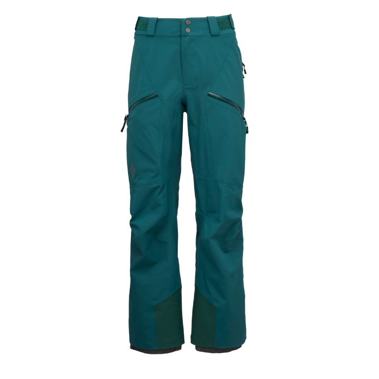 Black Diamond W Recon Stretch Pants Winter Apparel - Winter Apparel Womens Hardshell Bottom Black Diamond Extra Large Deep Woods