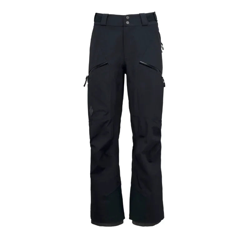 Black Diamond W Recon Stretch Pants Winter Apparel - Winter Apparel Womens Hardshell Bottom Black Diamond Extra Large Black