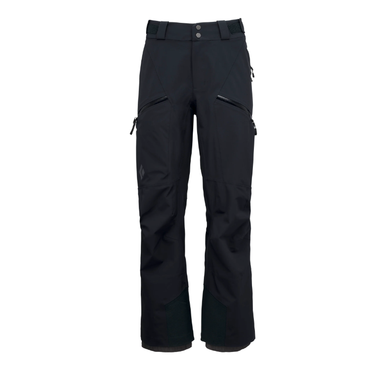 Black Diamond W Recon Stretch Pants Winter Apparel - Winter Apparel Womens Hardshell Bottom Black Diamond Extra Large Black