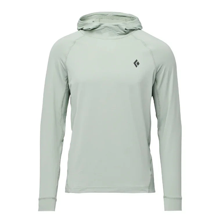 Black Diamond M Alpenglow Hoody Summer Apparel - Mens - Tops Black Diamond Extra Large Agave