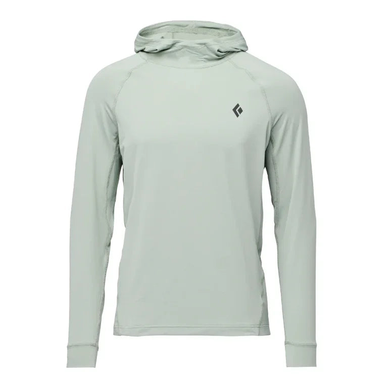 Black Diamond M Alpenglow Hoody Summer Apparel - Mens - Tops Black Diamond Extra Large Agave
