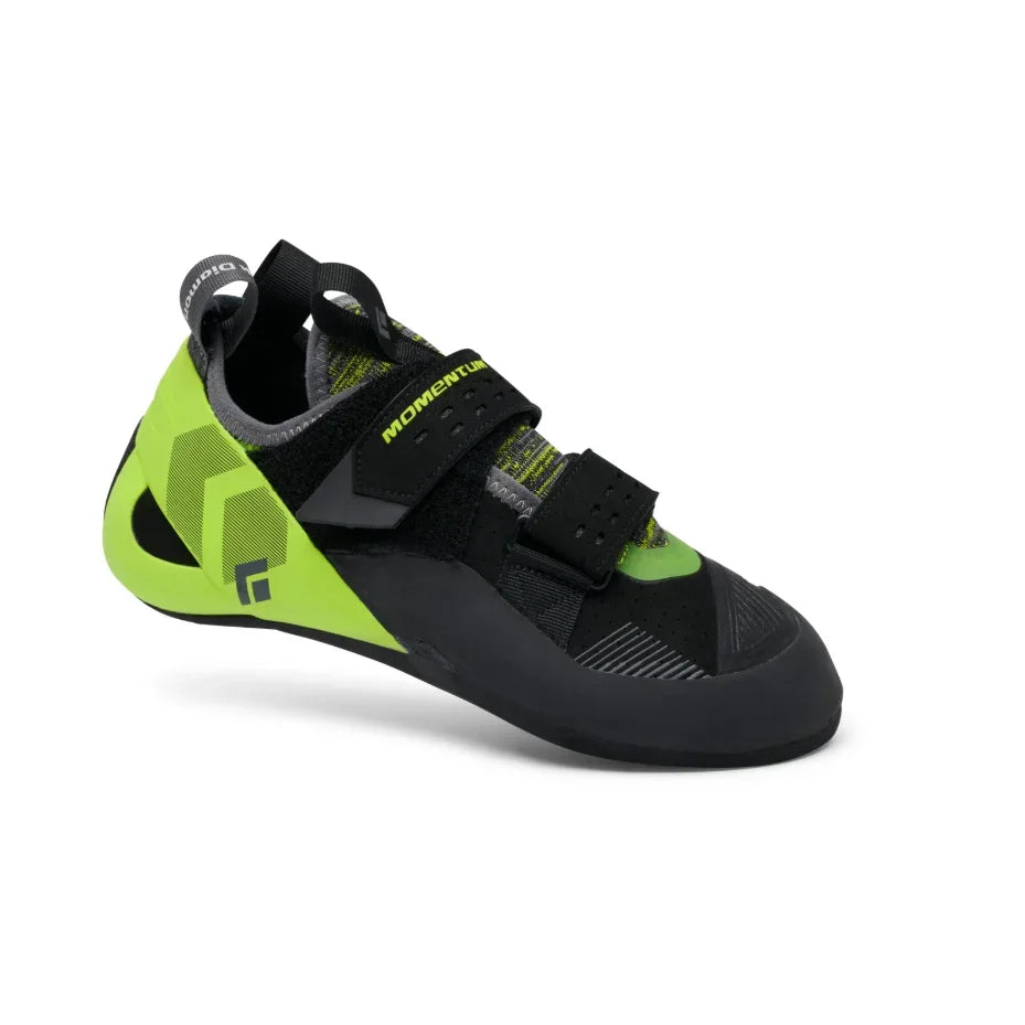 Black Diamond M Momentum Climbing Shoes Summer Footwear - Climbing Shoes Black Diamond 39.5 Lime Green