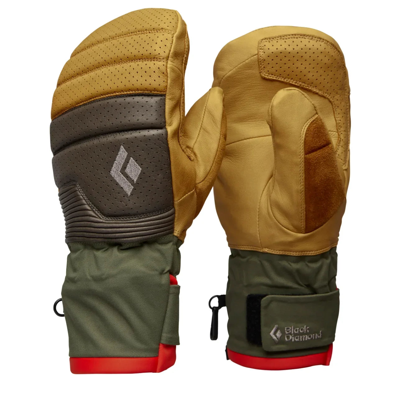 Black Diamond Progression Mitts Winter Apparel - Gloves Black Diamond Small Beeswax-Walnut
