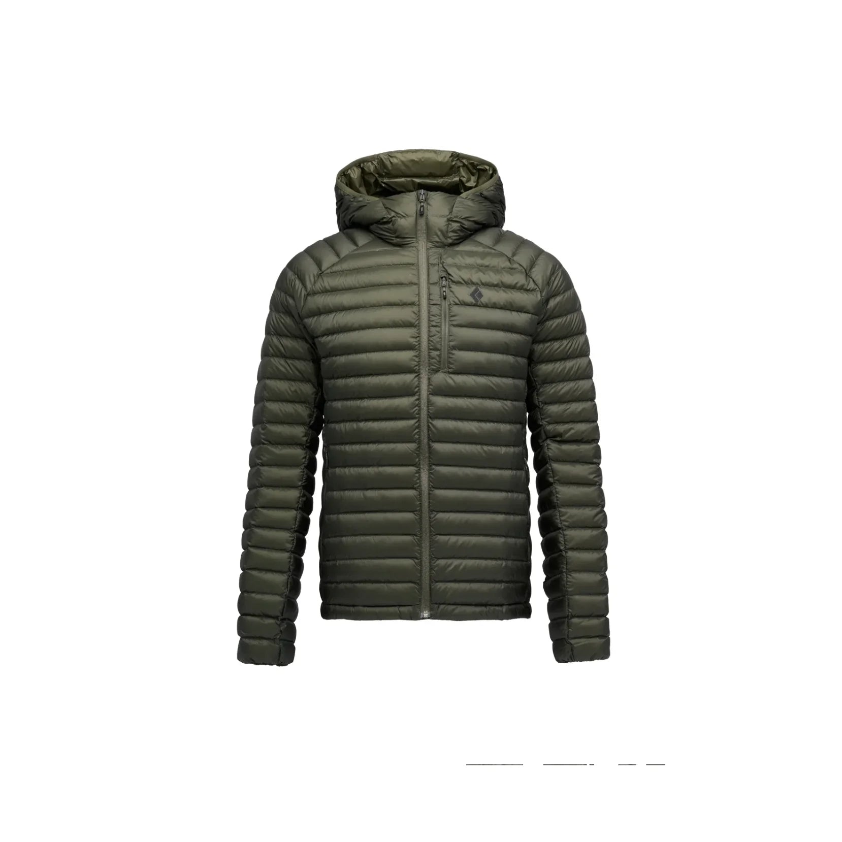 Black Diamond M Deploy Down 1.0 Hoody Winter Apparel - Winter Apparel Mens Insulated Top Black Diamond Small Dark Moss