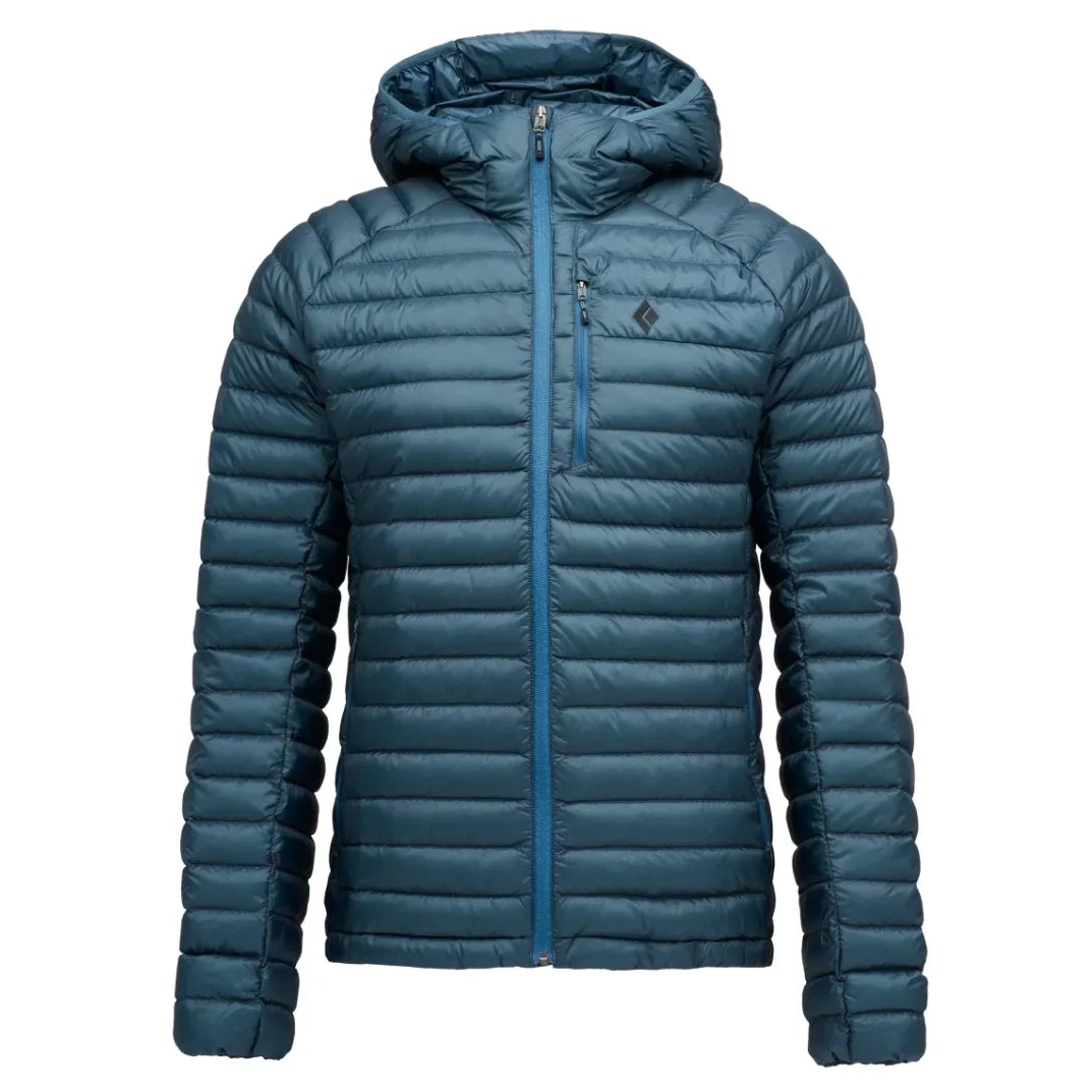 Black Diamond M Deploy Down 1.0 Hoody Winter Apparel - Winter Apparel Mens Insulated Top Black Diamond Small Midnight Blue