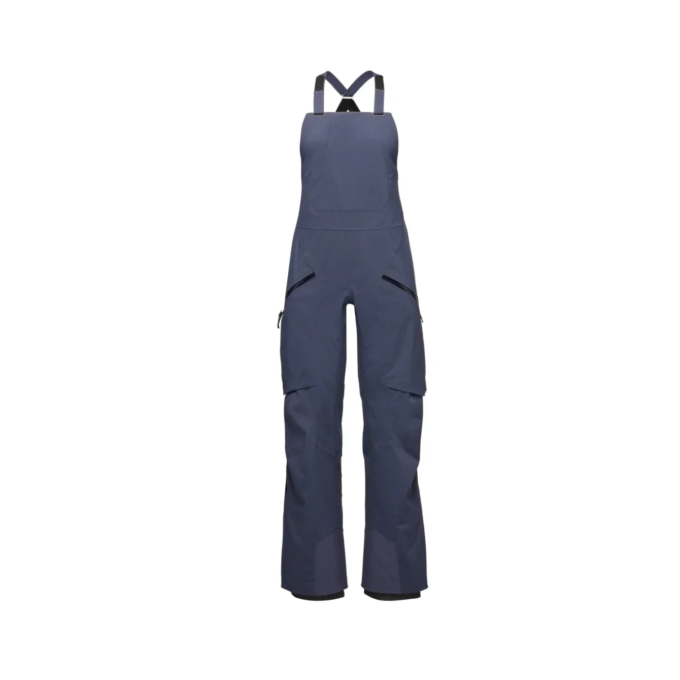 Black Diamond W Factor Bibs Winter Apparel - Winter Apparel Womens Hardshell Bottom Black Diamond Extra Small Charcoal