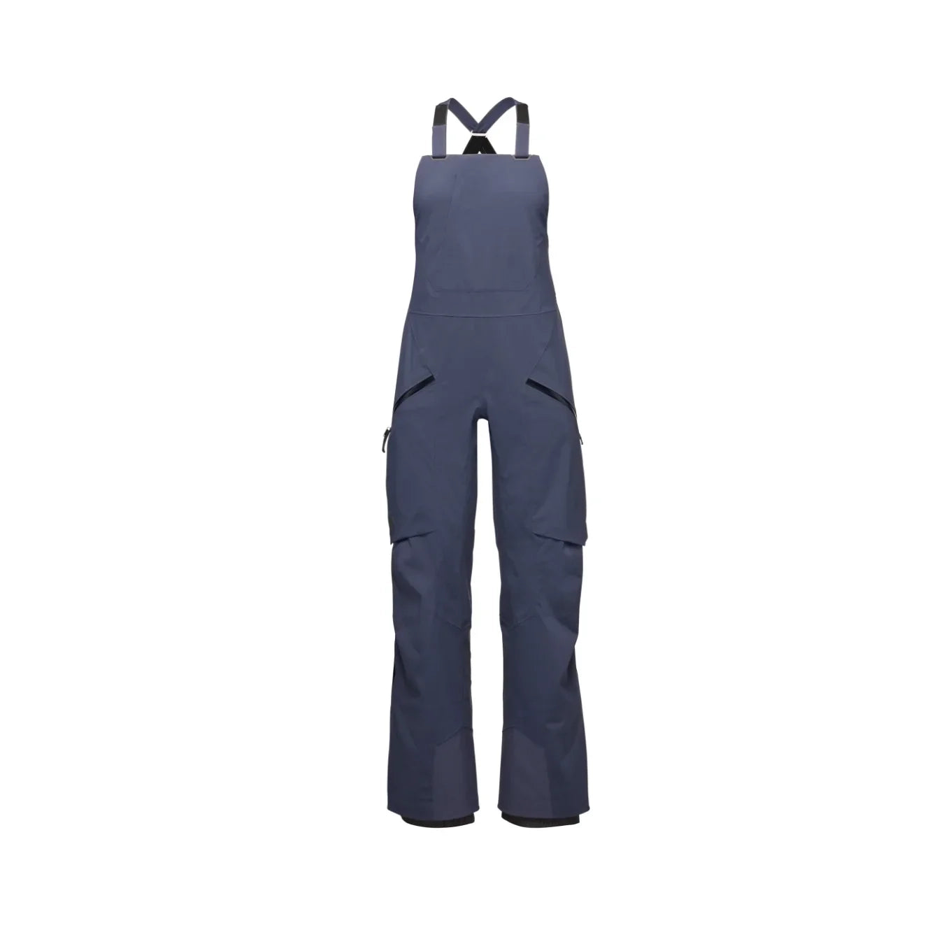 Black Diamond W Factor Bibs Winter Apparel - Winter Apparel Womens Hardshell Bottom Black Diamond Extra Small Charcoal