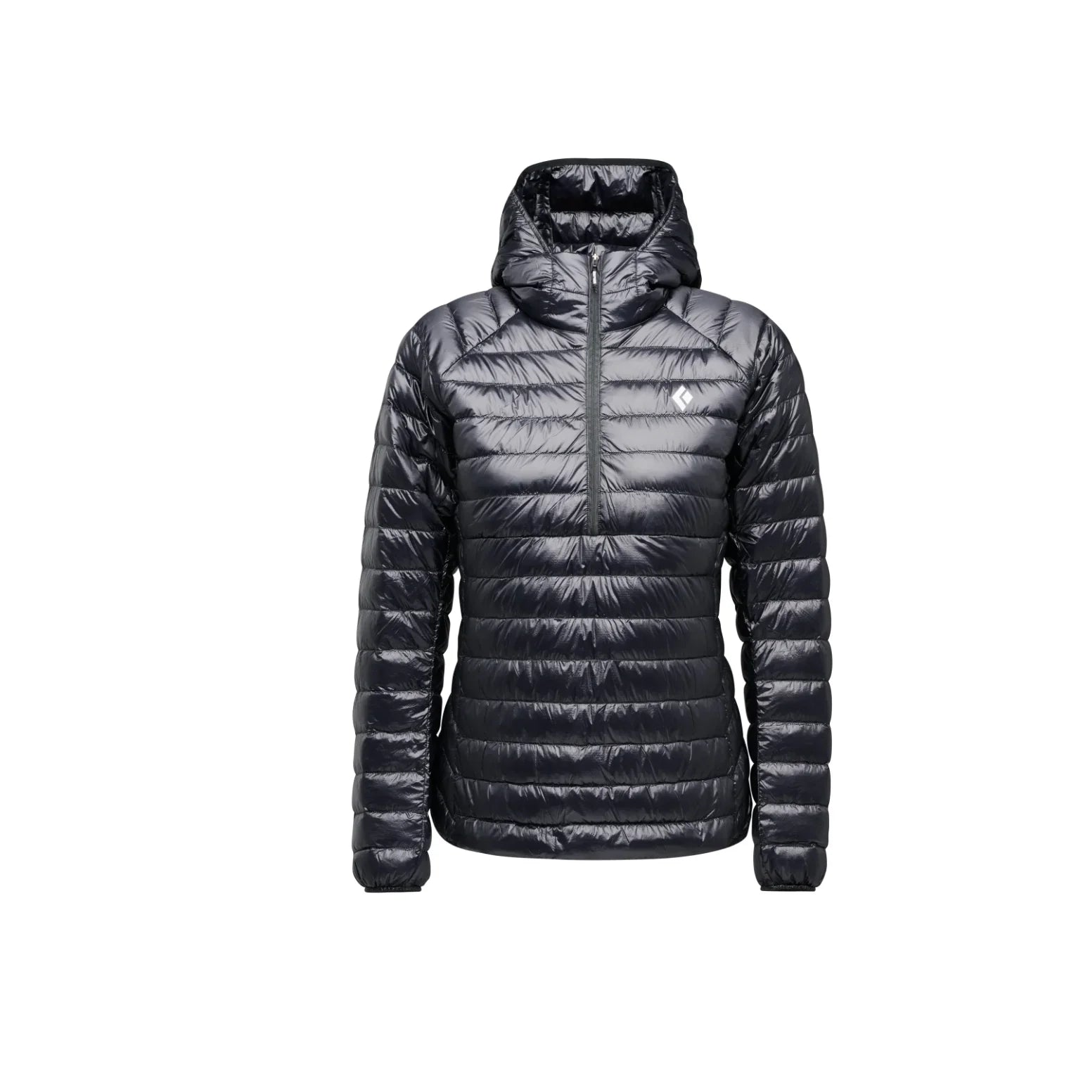 Black Diamond W Deploy Down 0.5 Pullover Hoody Winter Apparel - Winter Apparel Womens Insulated Top Black Diamond Extra Small Black