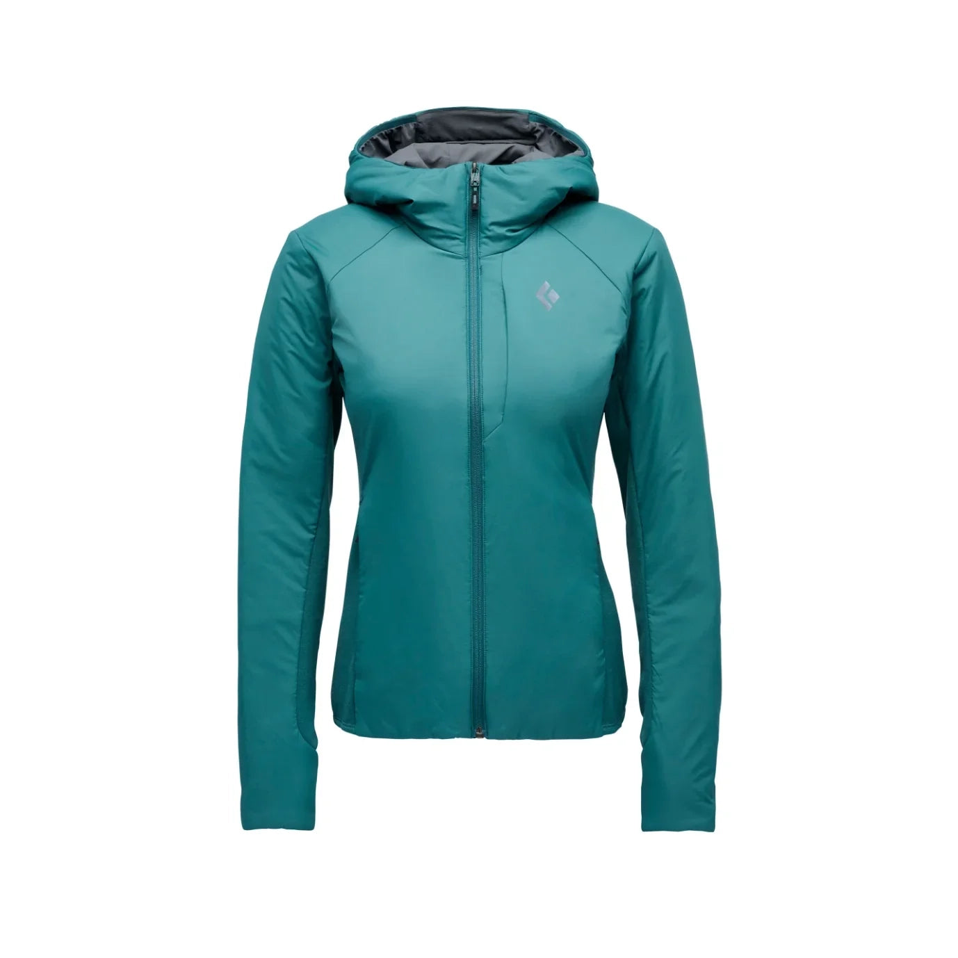 Black Diamond W First Light 1.0 Stretch Hoody Winter Apparel - Winter Apparel Womens Insulated Top Black Diamond Extra Small Deep Woods