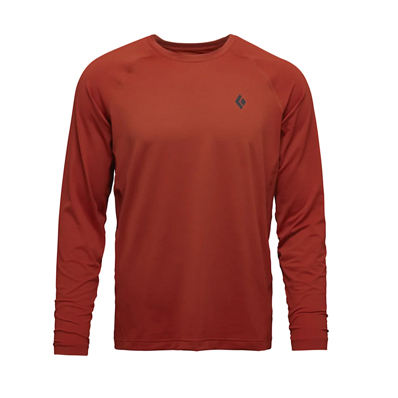 Black Diamond M Alpenglow Long Sleeve Crew Summer Apparel - Mens - Tops Black Diamond Small Burnt Sienna